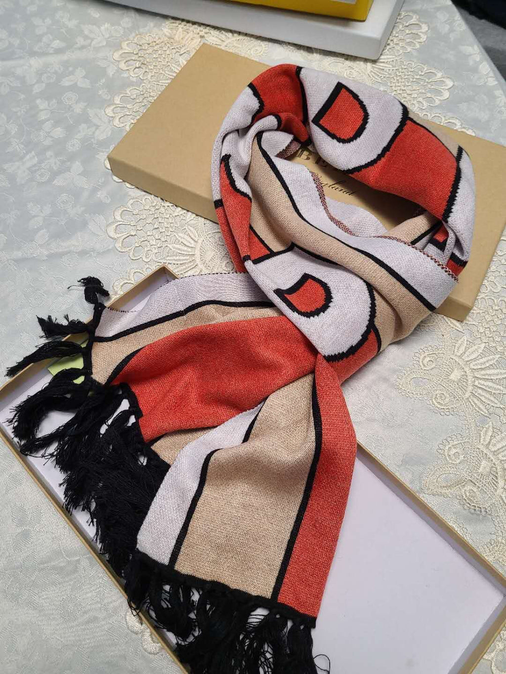 BBR SCARF 175 CM IN CASHMERE 484335