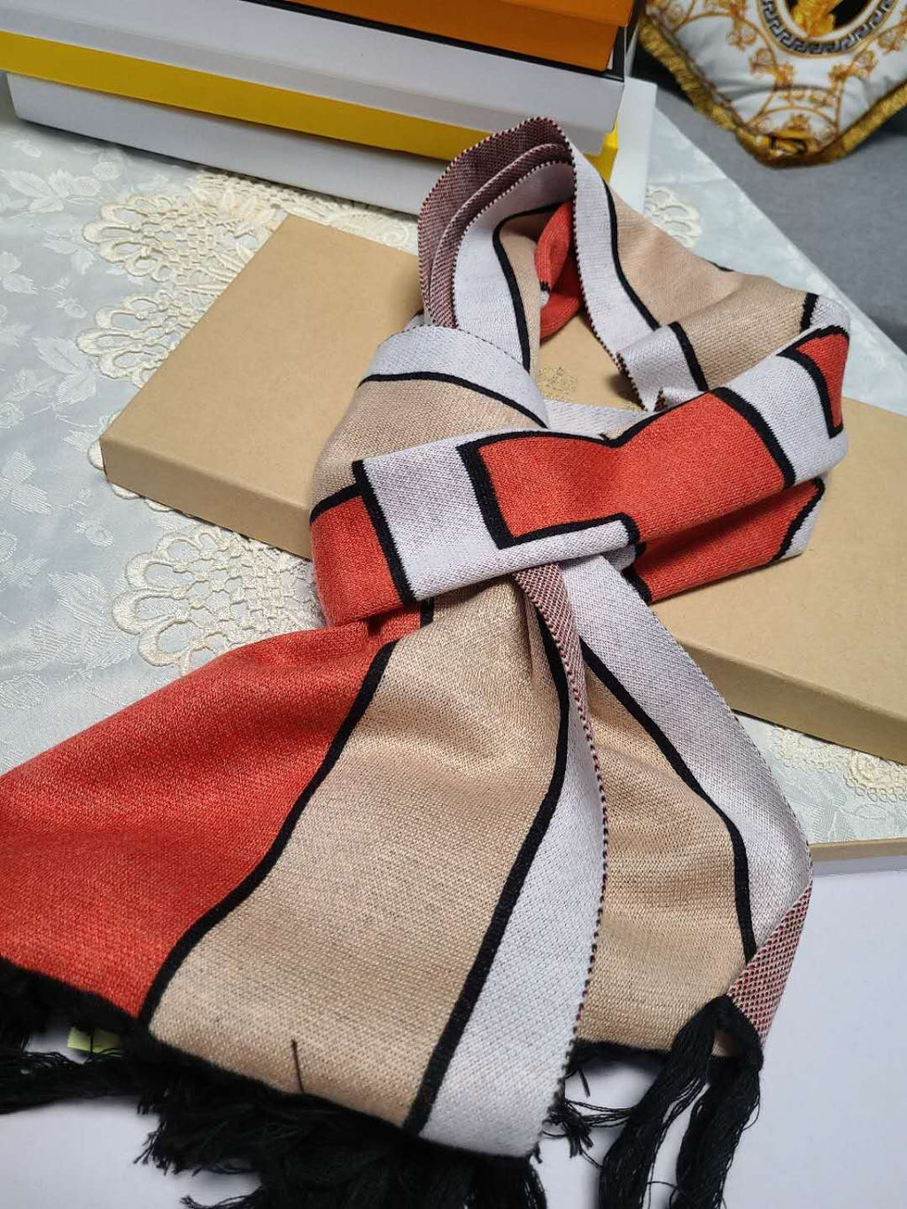 BBR SCARF 175 CM IN CASHMERE 484335