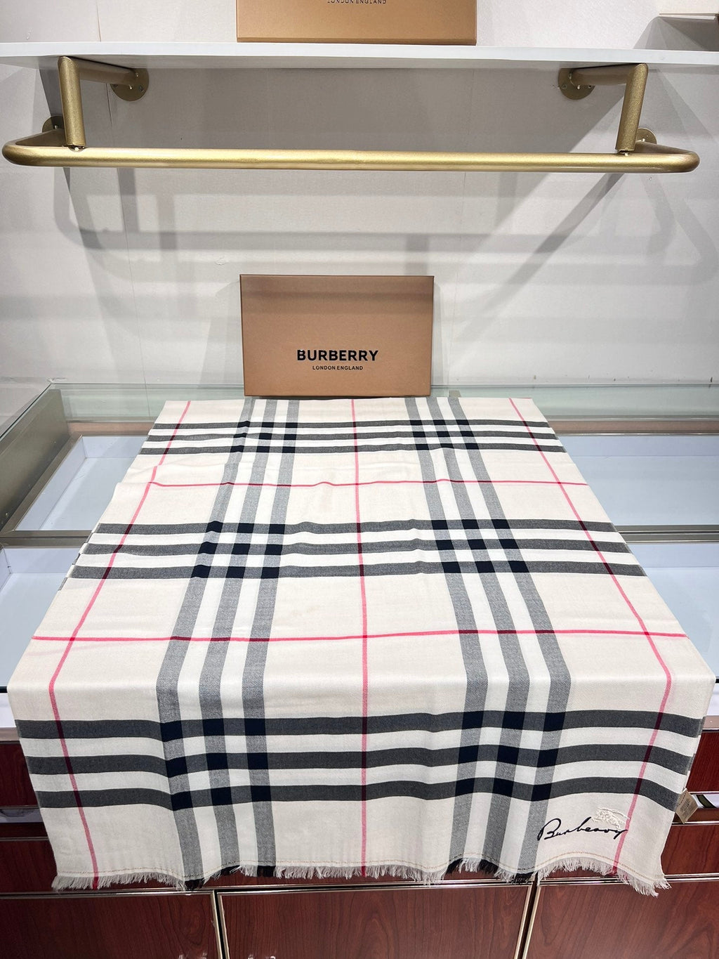 BBR SCARF 200 CM IN CASHMERE 490988
