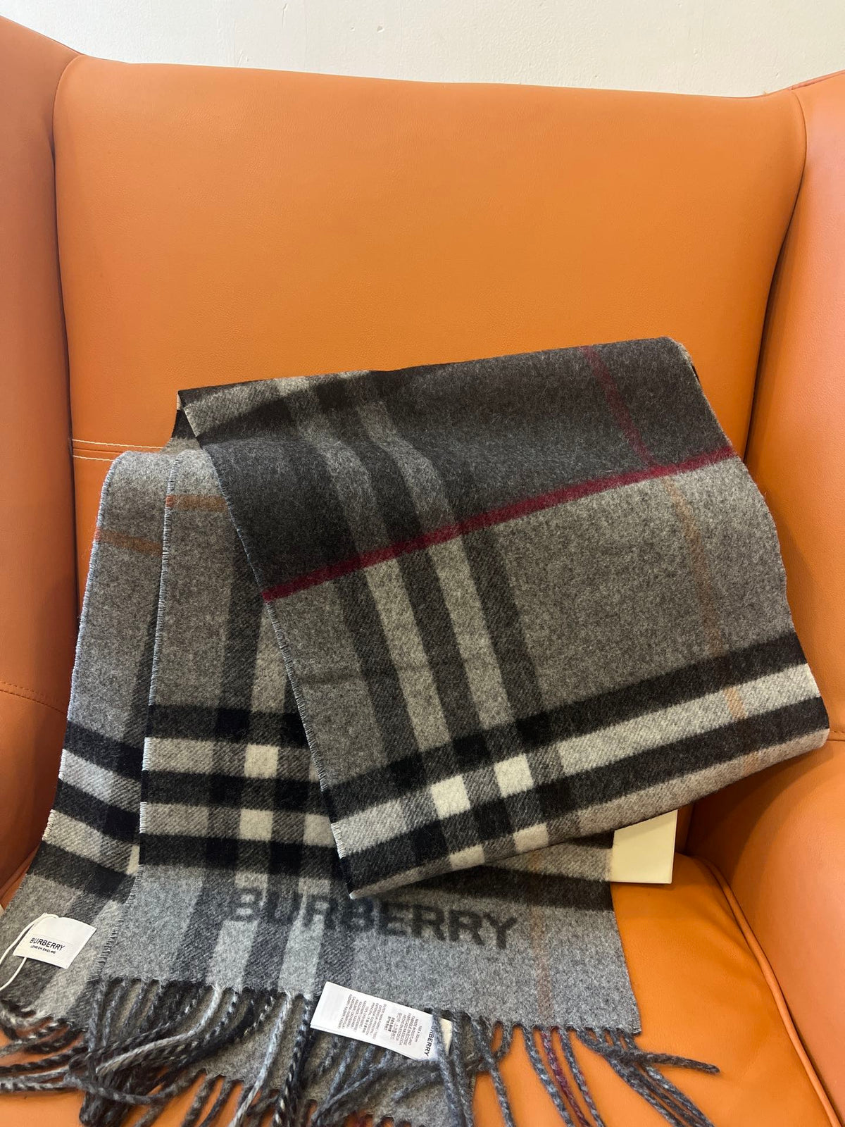 BBR SCARF 168 CM IN CASHMERE 489961