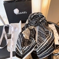 CHANEL 25S SCARF 140 IN CASHMERE 989890