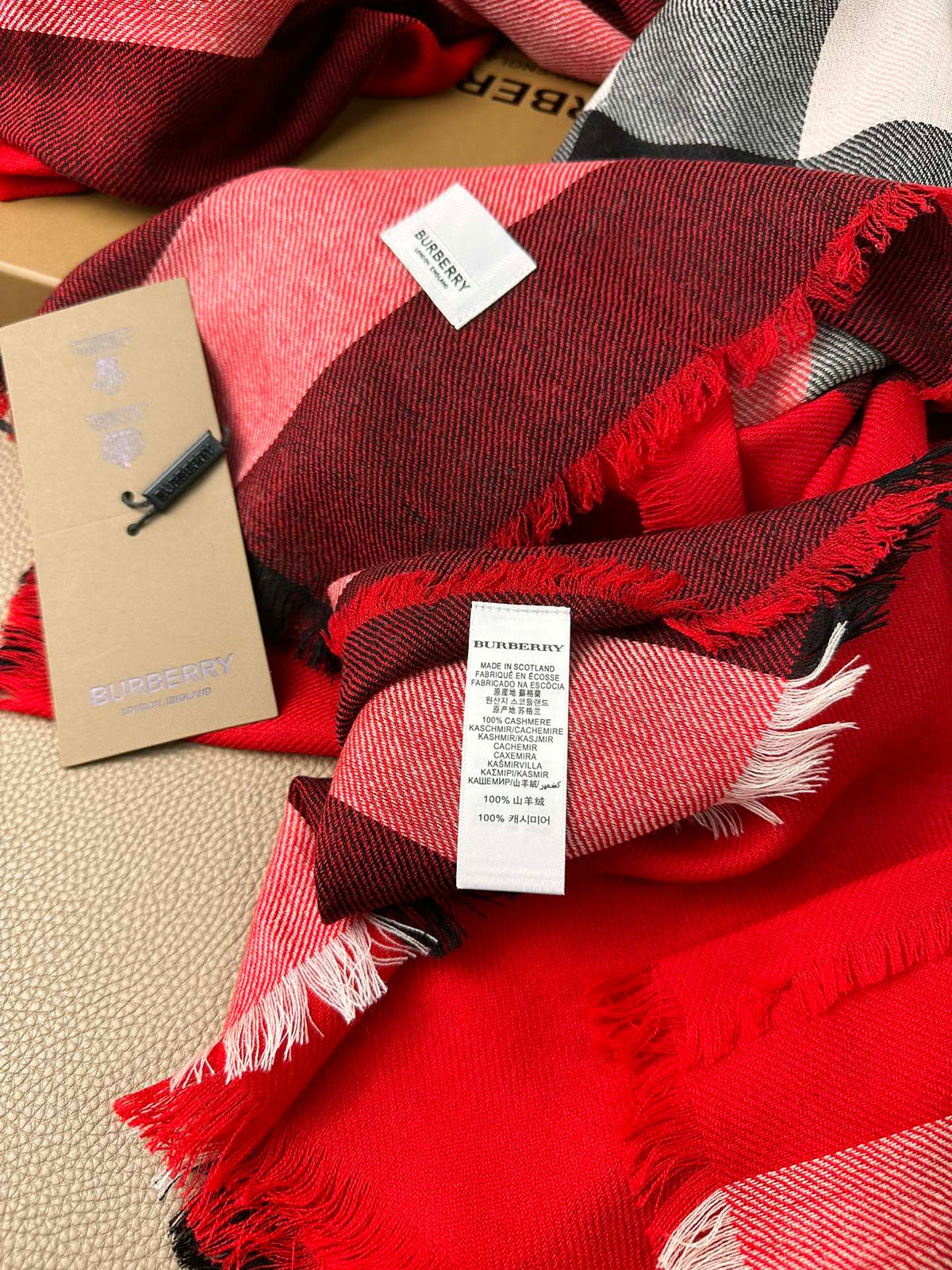 BBR SCARF 200 CM IN CASHMERE 474277