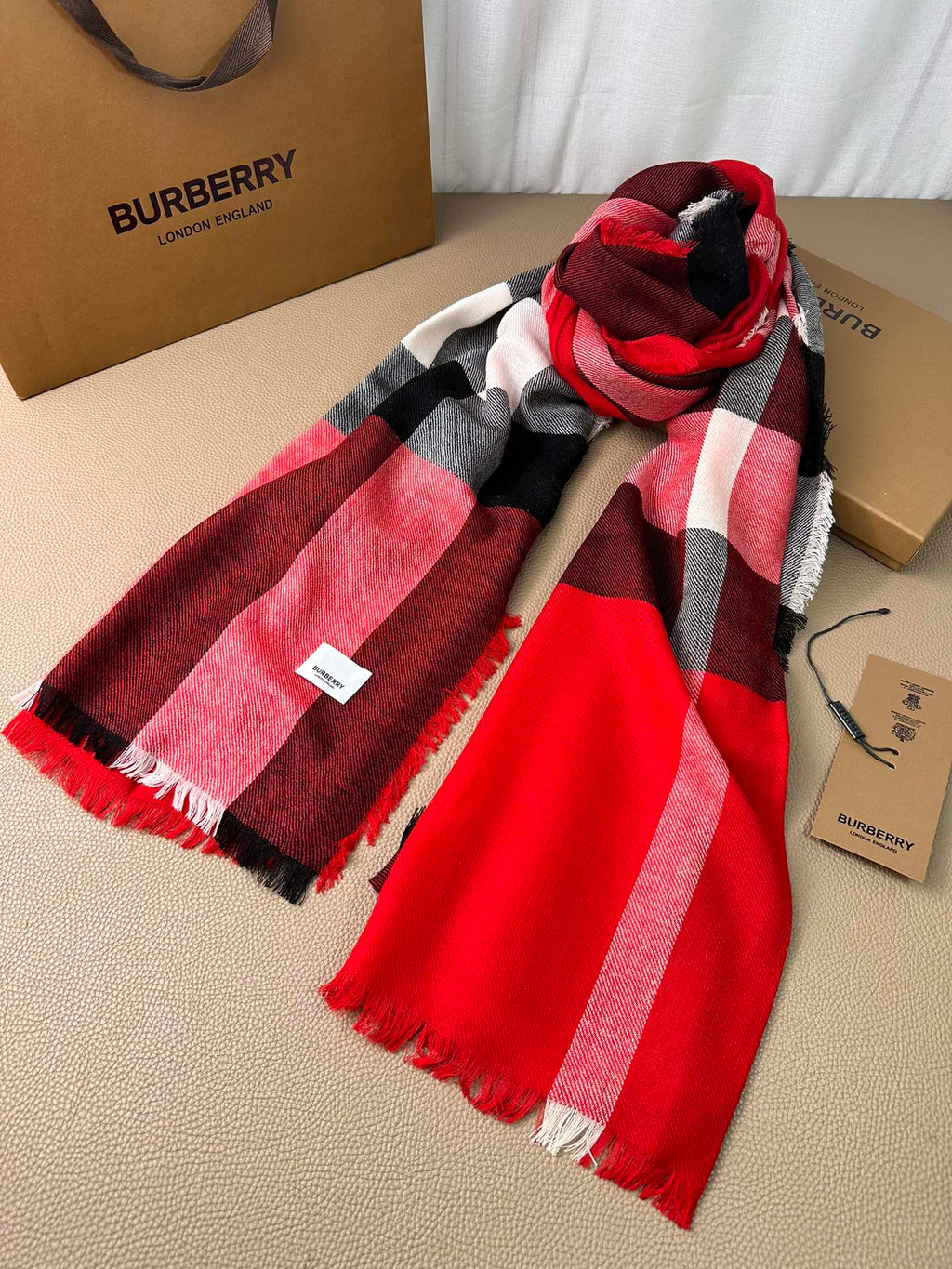 BBR SCARF 200 CM IN CASHMERE 474277