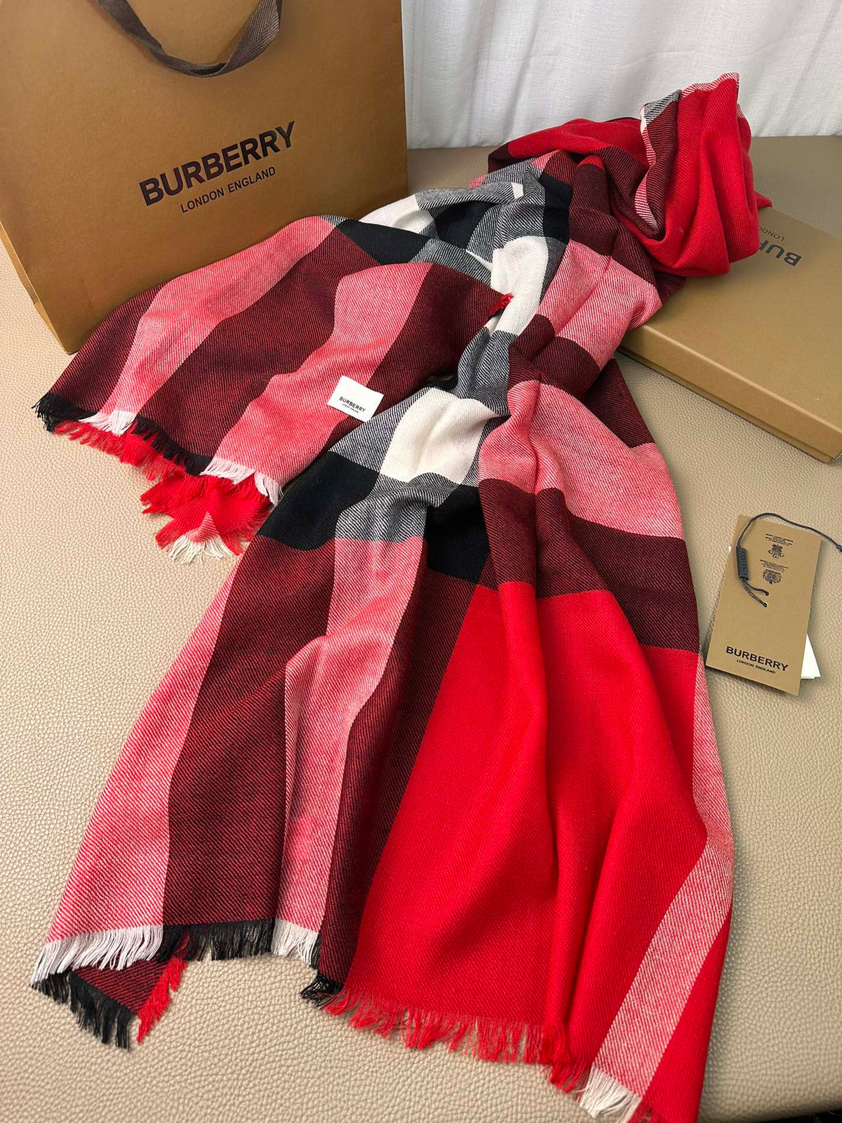 BBR SCARF 200 CM IN CASHMERE 474277