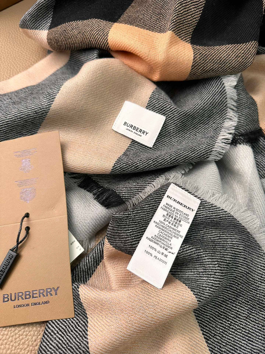 BBR SCARF 200 CM IN CASHMERE 474278
