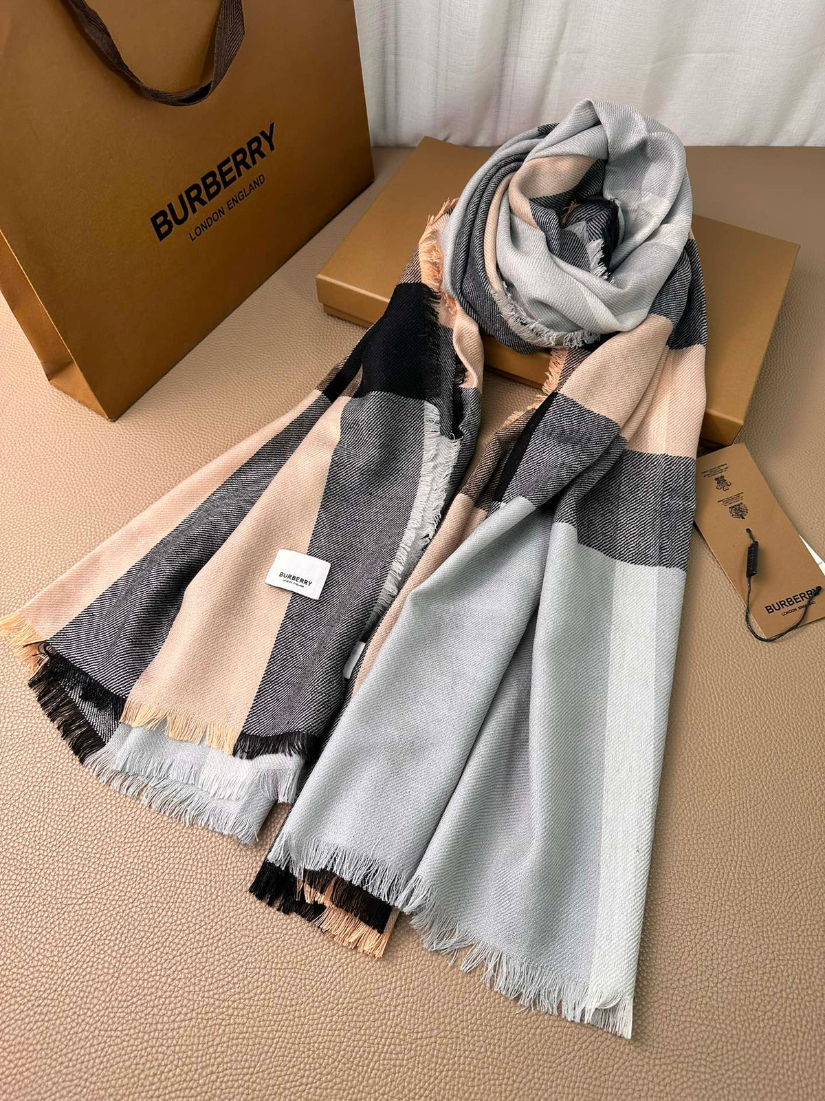 BBR SCARF 200 CM IN CASHMERE 474278