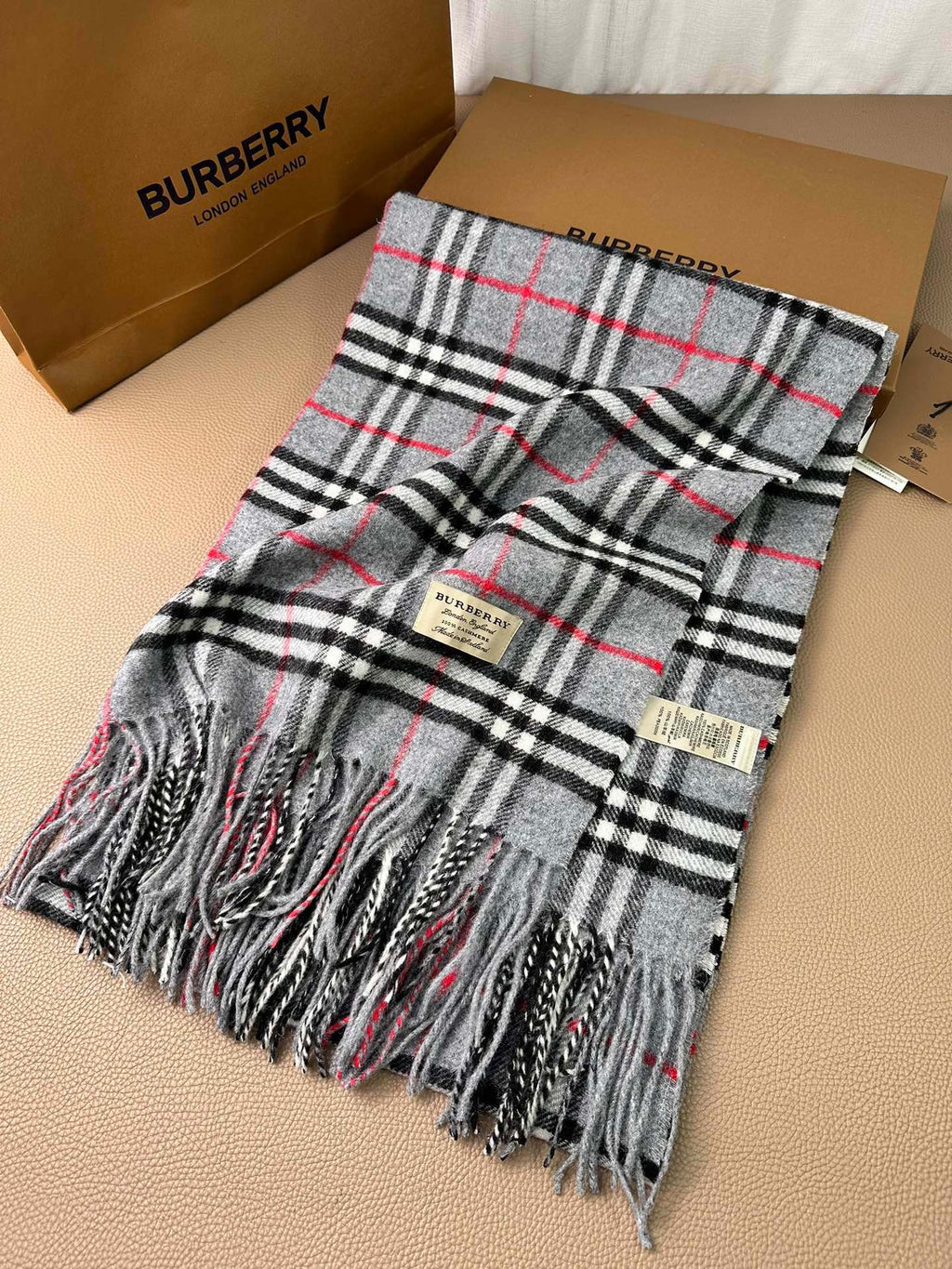 BBR SCARF 200 CM IN CASHMERE 490959