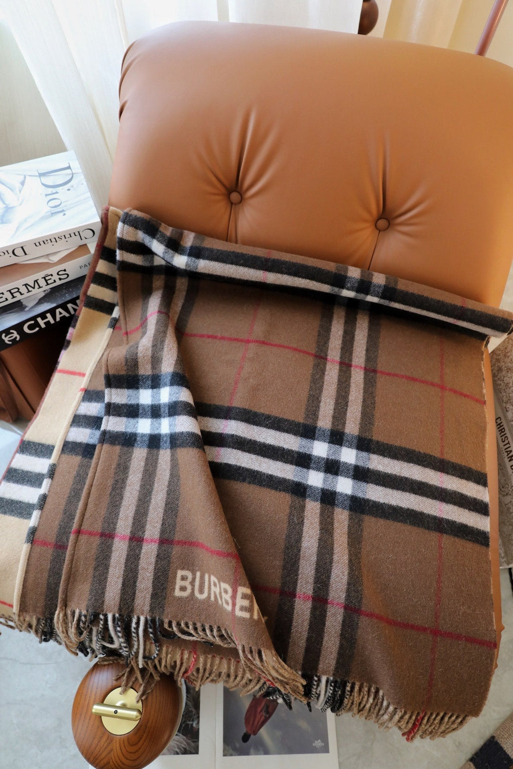 BBR SCARF 140 CM IN CASHMERE 732179