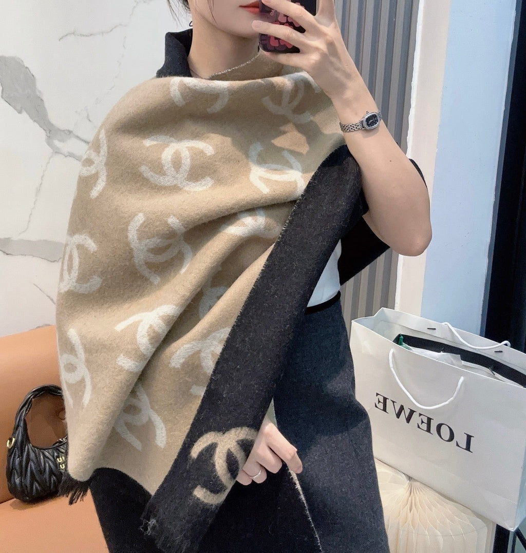 CHANEL 25S SCARF 200 CM IN CASHMERE 942780