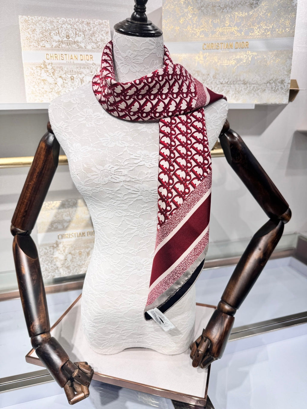 DIOR SCARF 90 CM IN SILK 726515