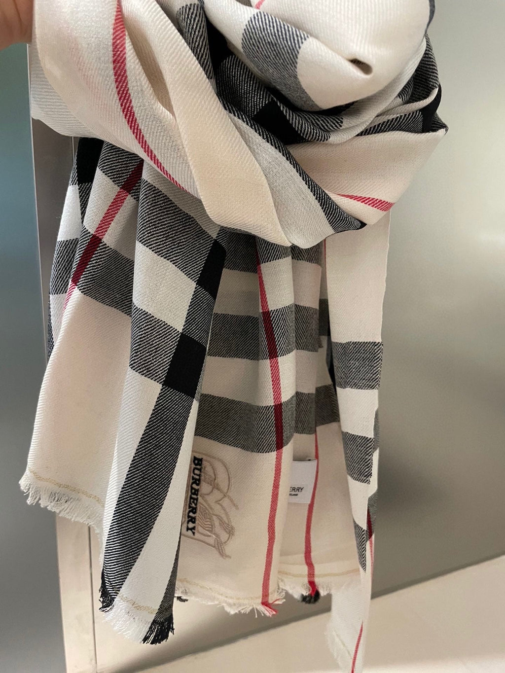 BBR SCARF 200 CM IN CASHMERE 574543