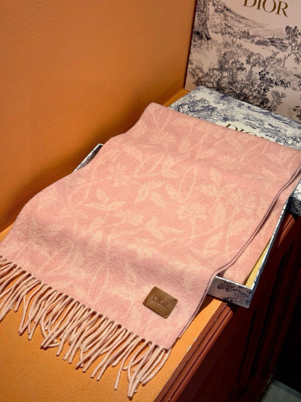 DIOR SCARF CASHMERE 663763