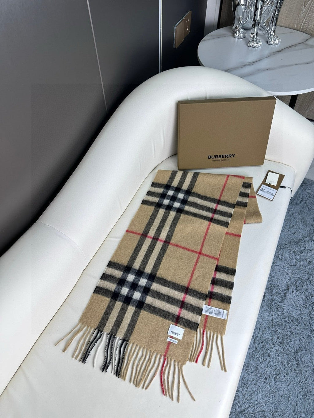 BBR SCARF 180 CM IN CASHMERE 543356