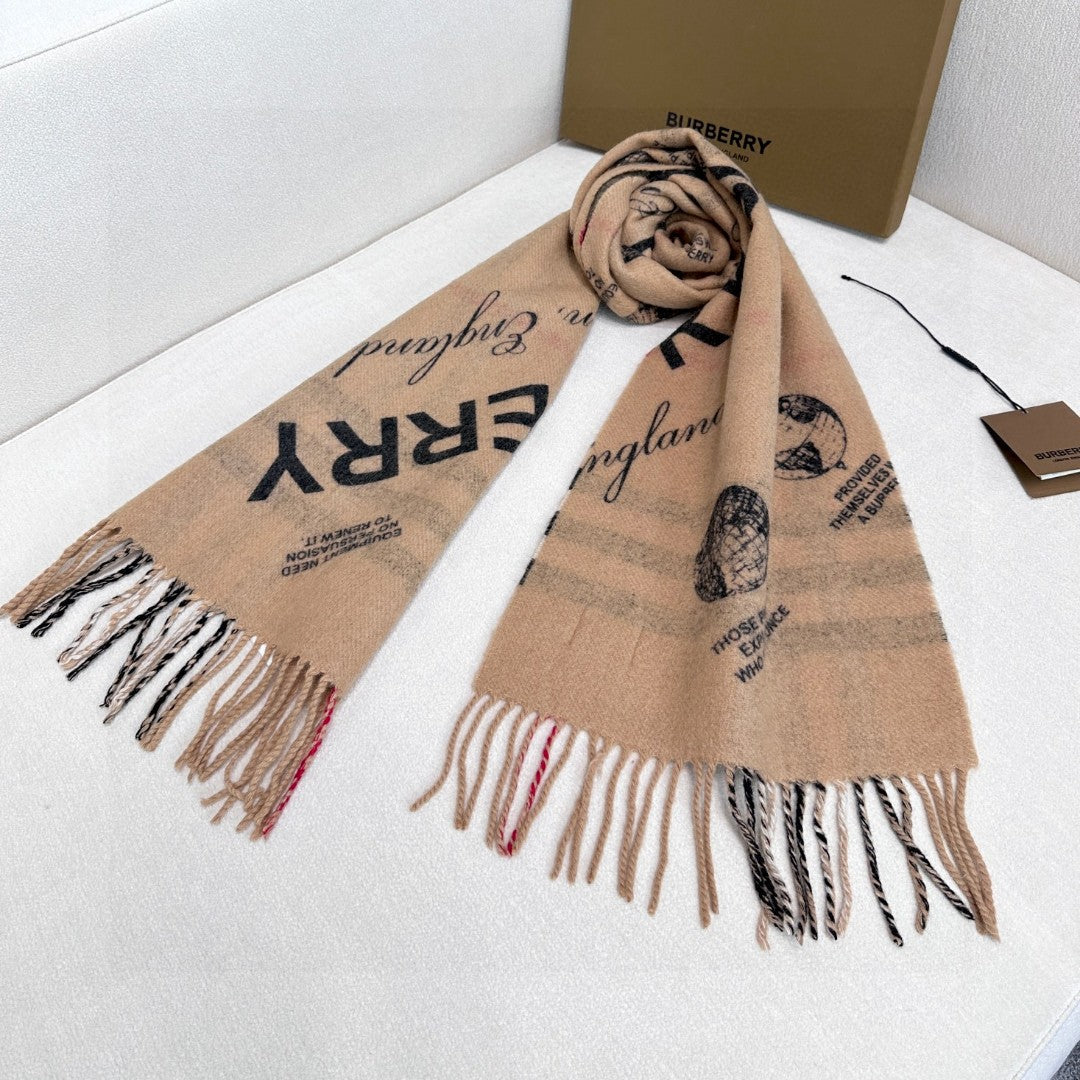 BBR SCARF 168 CM IN CASHMERE 646476