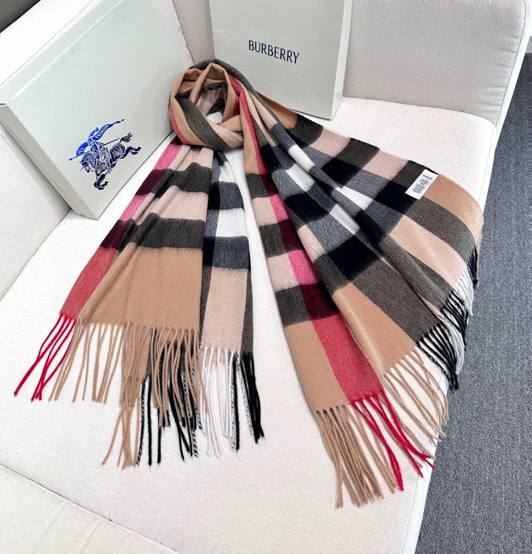 BBR SCARF 200 CM IN CASHMERE 674881