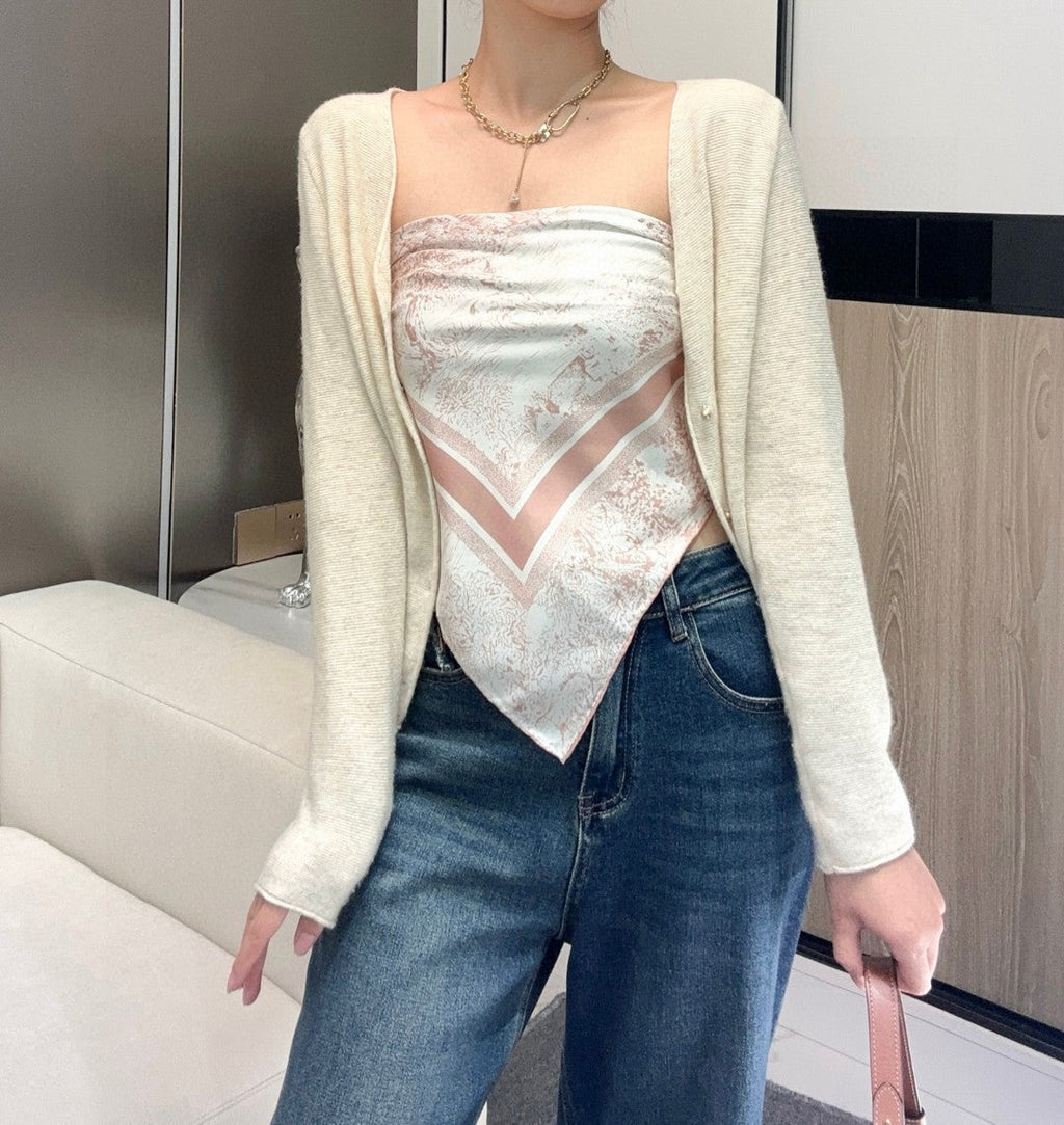 DIOR SCARF 90 CM IN SILK 655942