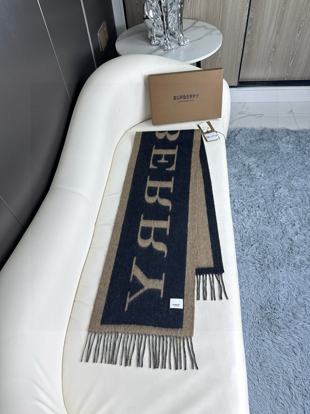 BBR SCARF 180 CM IN CASHMERE 735852