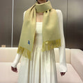 BBR SCARF 168 CM IN CASHMERE 727344