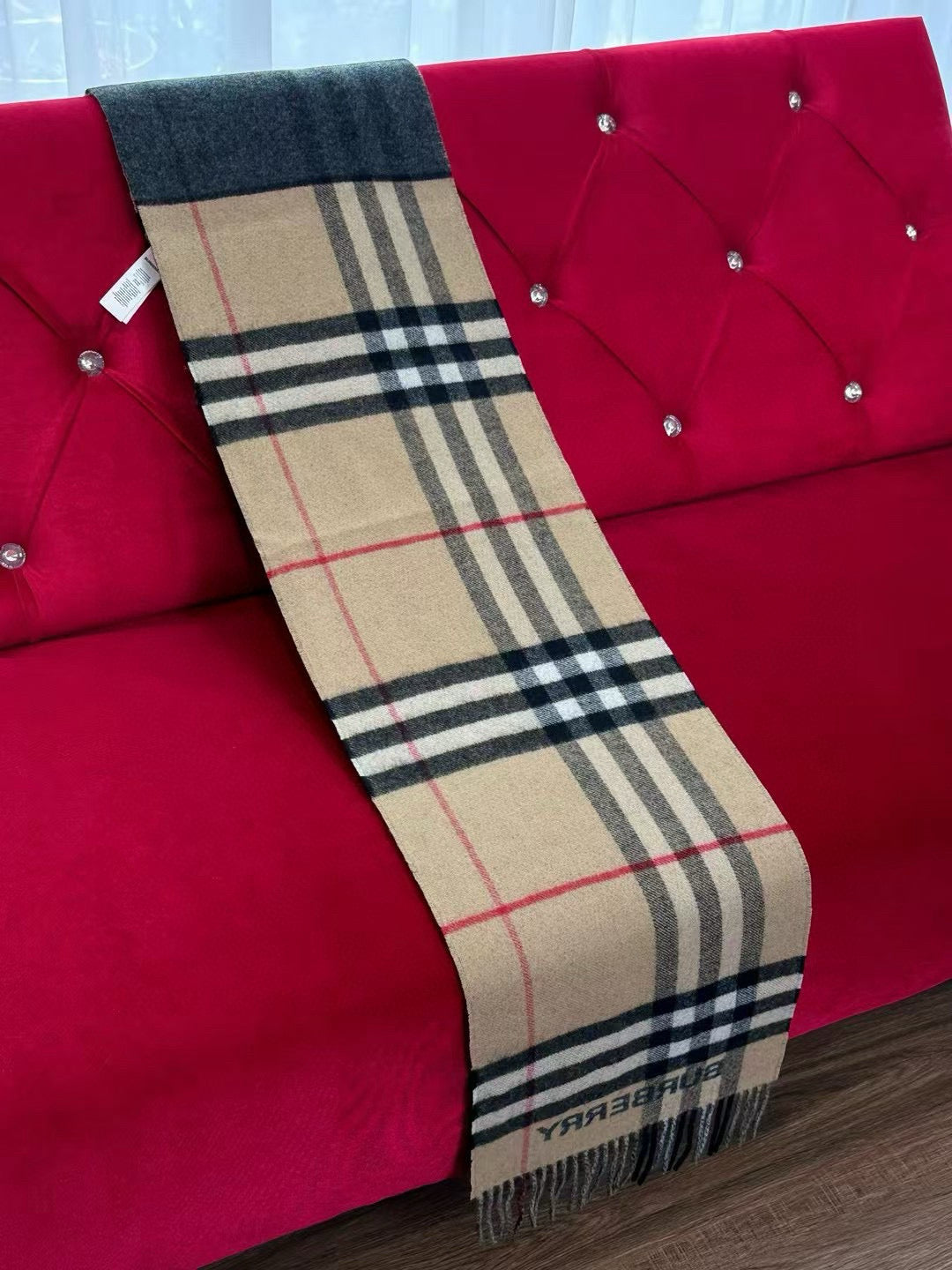 BBR SCARF 168 CM IN CASHMERE 540608