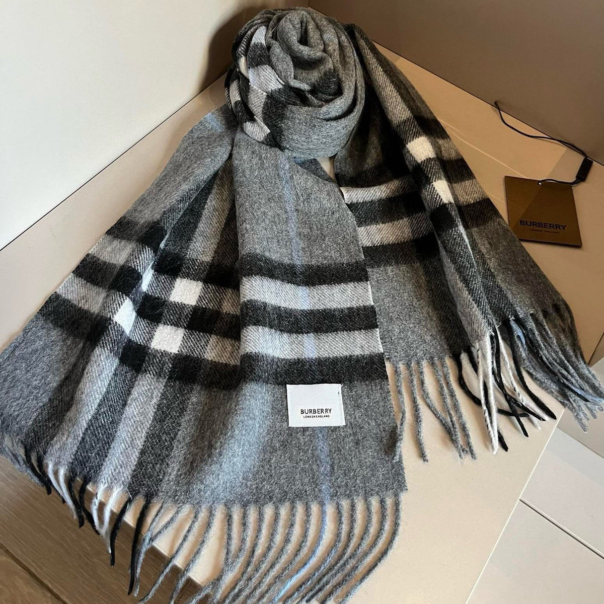 BBR SCARF 180 CM IN CASHMERE 481412