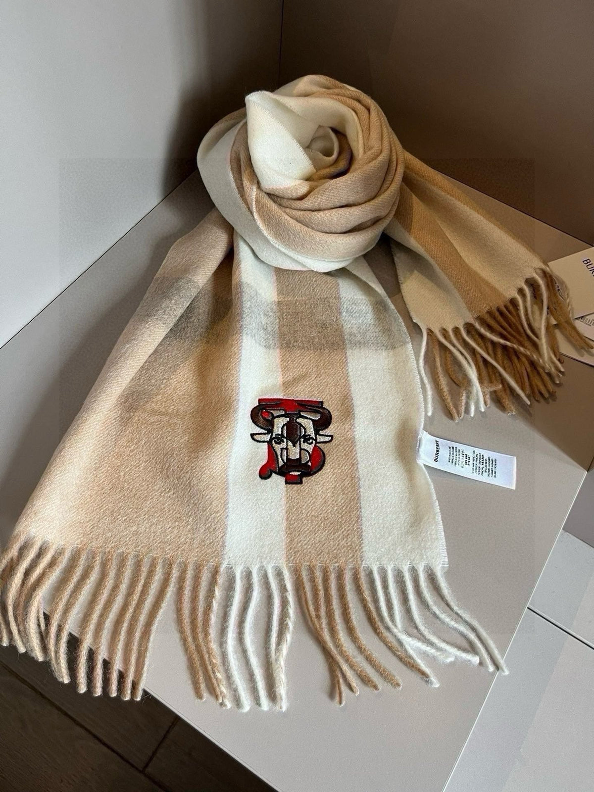 BBR SCARF 180 CM IN CASHMERE 481417