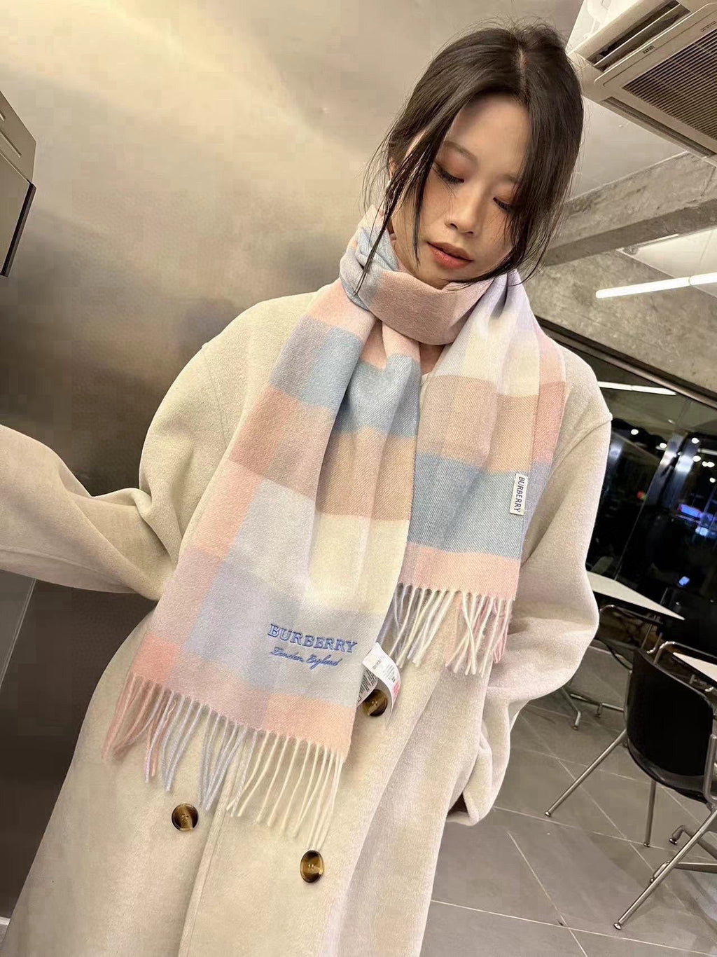 BBR SCARF 180 CM IN CASHMERE 489761