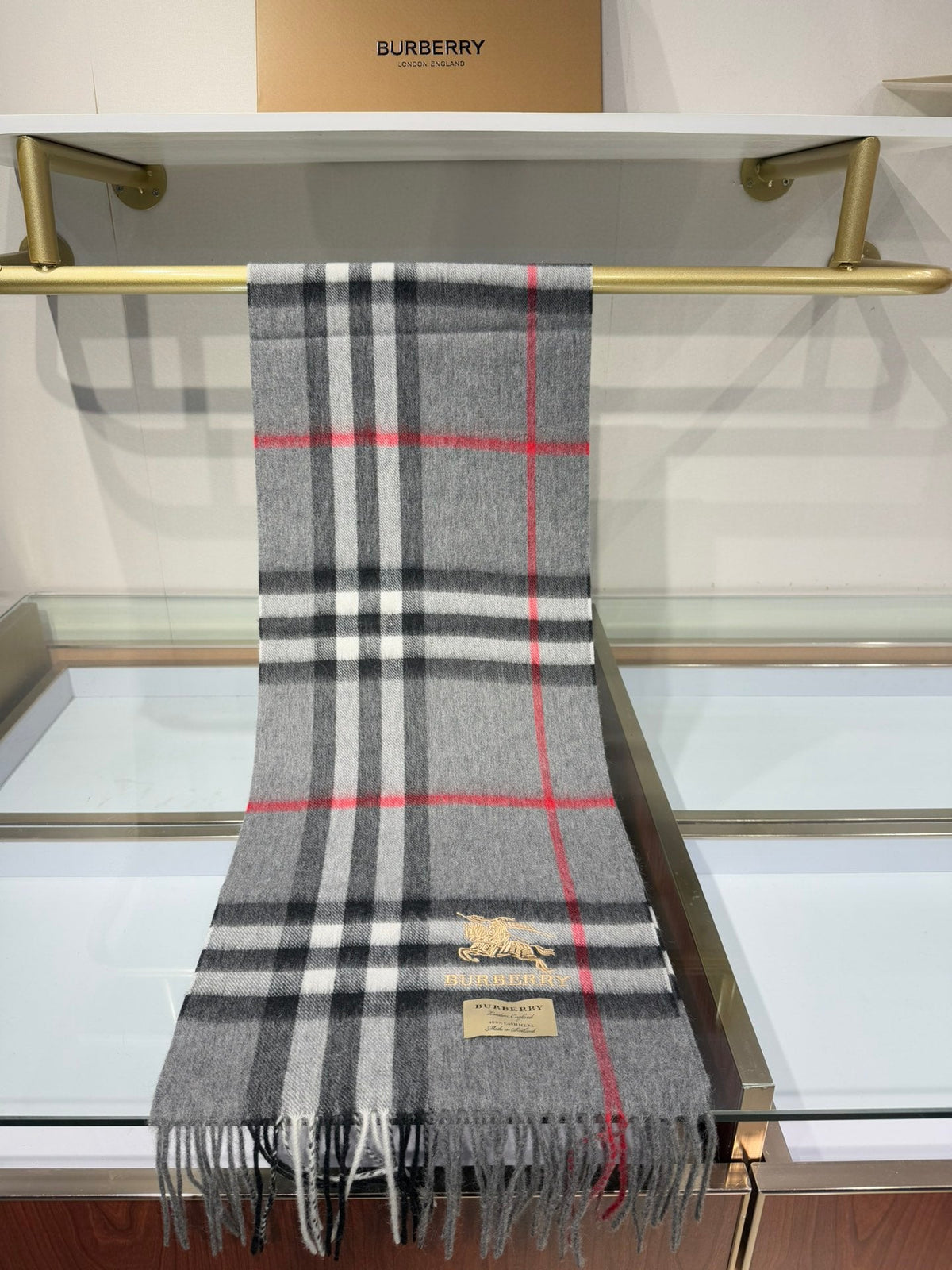BBR SCARF 180 CM IN CASHMERE 732174
