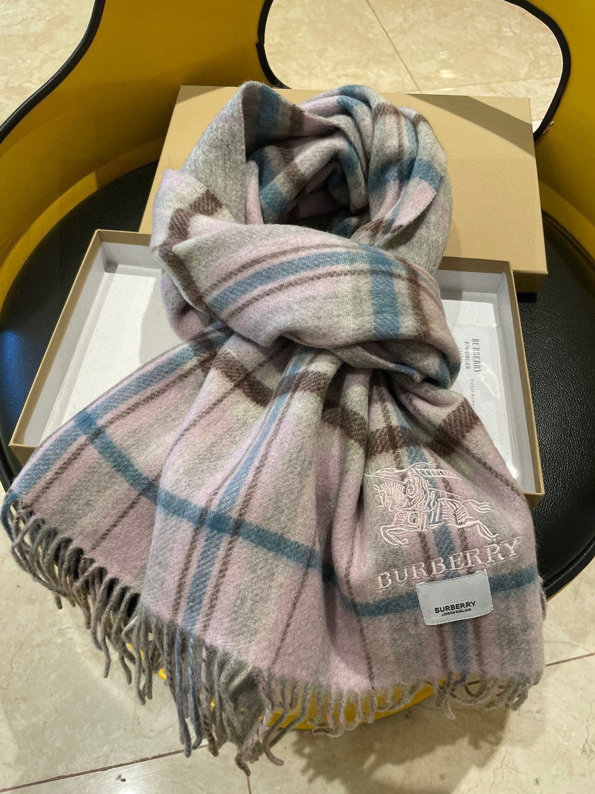 BBR SCARF 200 CM IN CASHMERE 481390